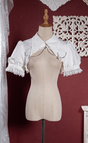 S / white bolero