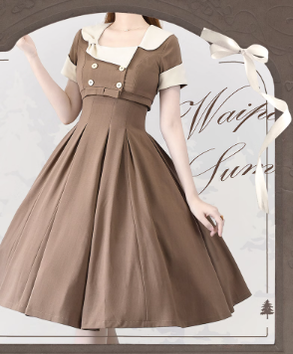 Forest Wardrobe - Waipowa Summer - Elegant and Vintage Lolita Dress