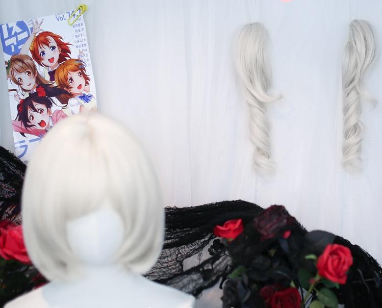 Dalao Home - Daily Lolita Curly Wig - Detachable Double Ponytail Wig