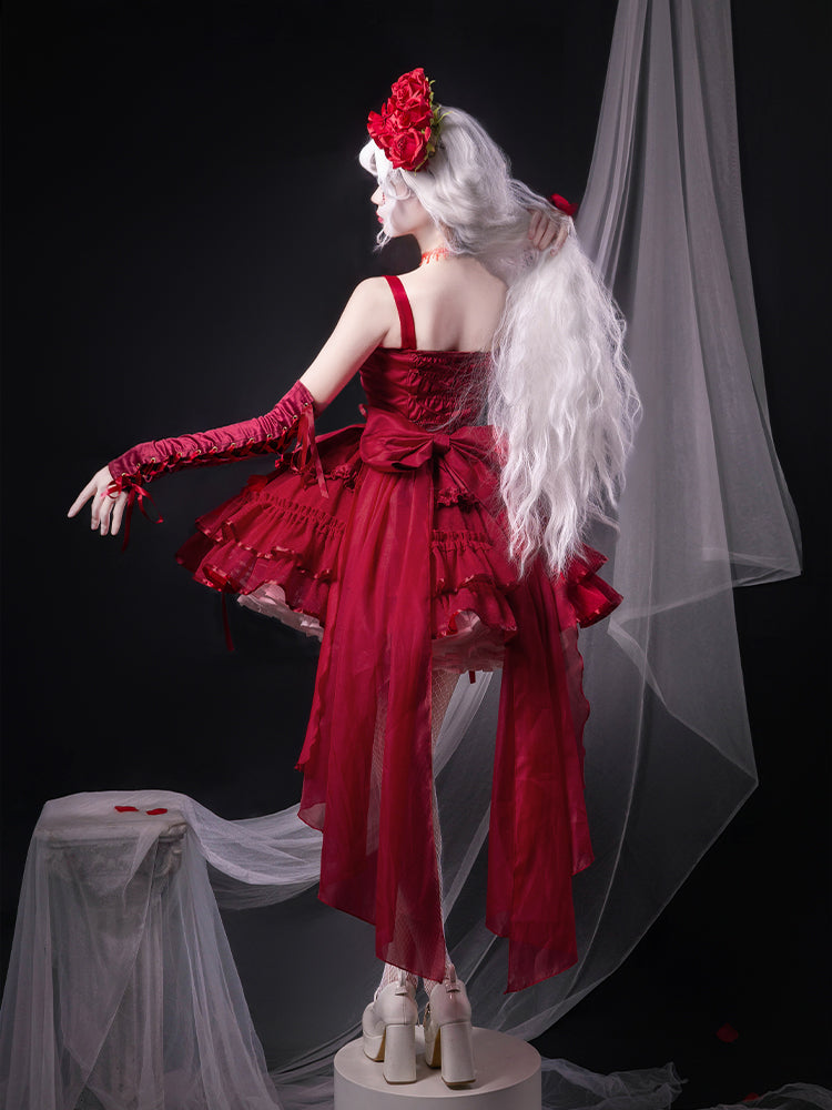 ZhiJinYuan - Time Waltz - Sweet Lolita Short Dress Ballet Style JSK - Lolita Fetch