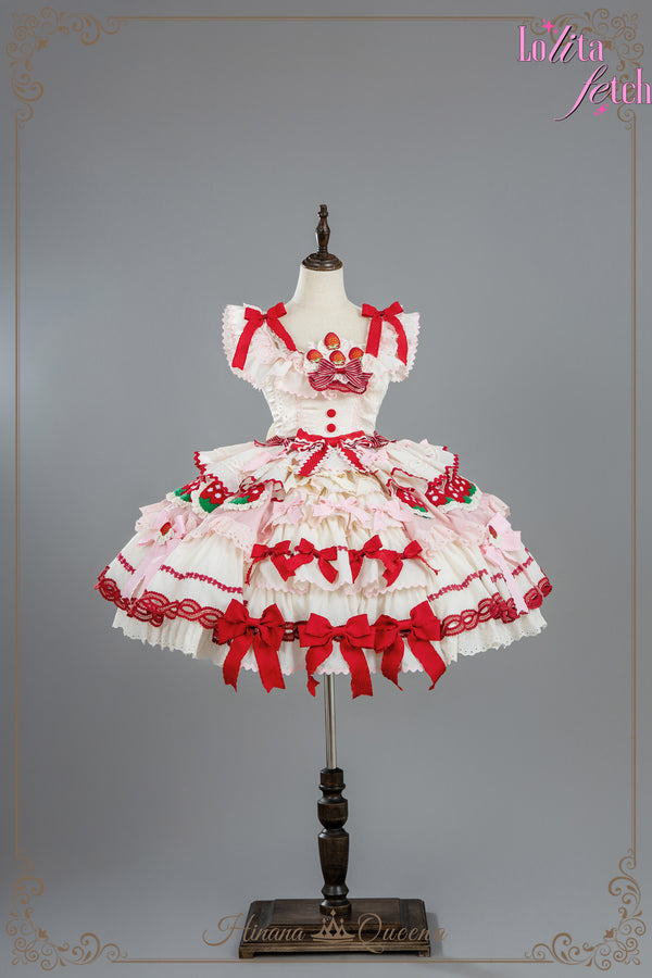 hinanaqueena Strawberry Party JSK Dress