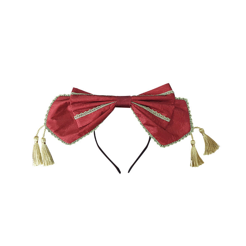 Morning Dew Hanfu - Inspired Lolita JSK | Gold - Woven Phoenix & Detachable Bead Chain - Lolita Fetch