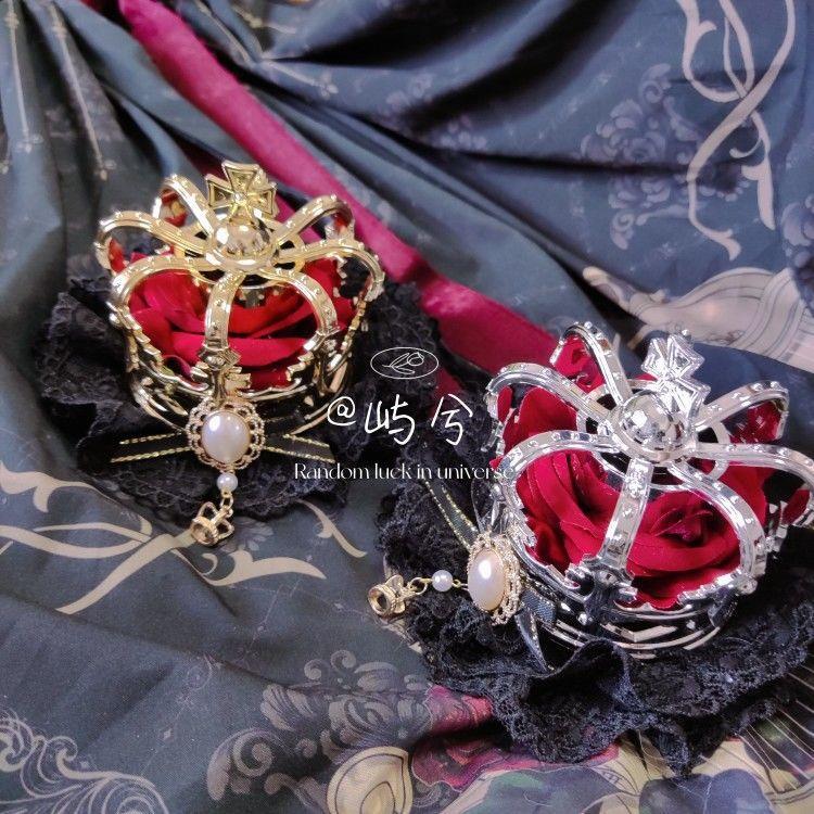 Cos Crown Lolita Headwear for Singing, Daily Wear, Princess, Queen, Coronation, Lolita Wedding Accessories, Small Items - Lolita Fetch