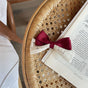 Lace Trim - Burgundy Single / Hair Tie