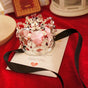 Silver Crown + Pink Rose