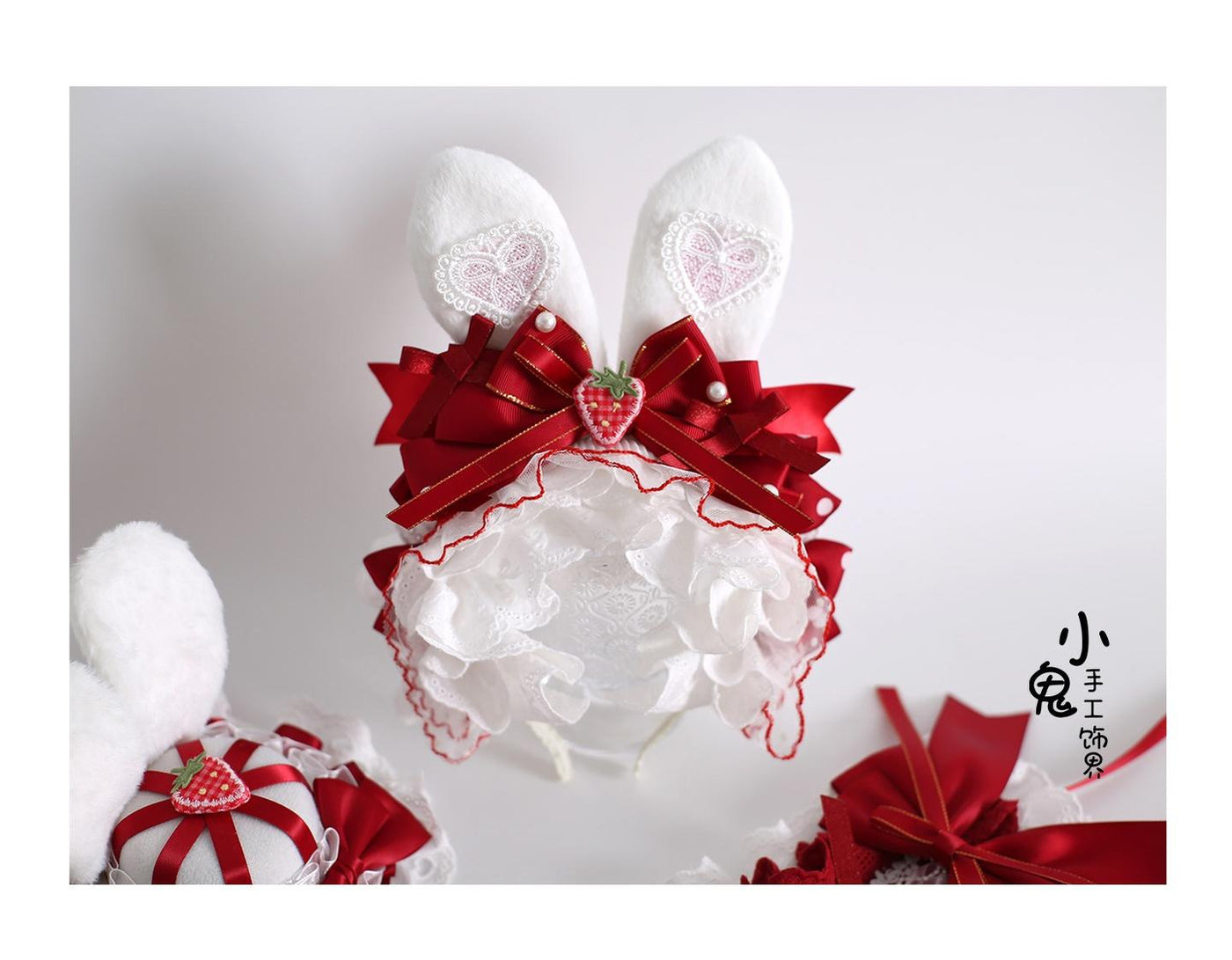Xiaogui - Sweet Lolita Headdress - Shapeable Bunny Ear Headwear