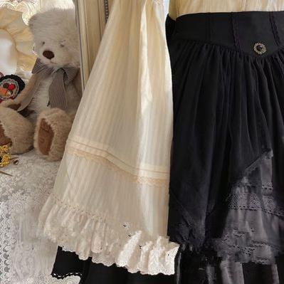 Uncle's Workshop - Rich Girl - Elegant Lolita Blouse and Skirt, Detachable Sleeves