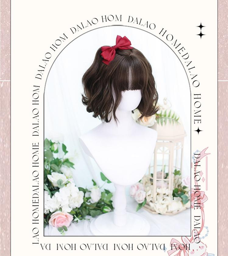 Dalao Home - Dalao - Qianqian / Natural Lolita Wig Short Curls Wigs