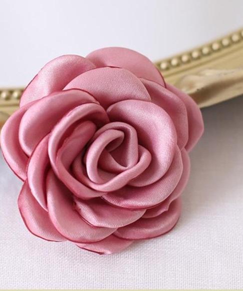 Xiaogui - Retro Lolita Brooch Rose Hairpins - Flower Headdress Headwear