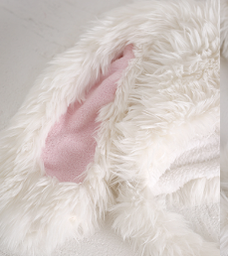 Xiaogui - Kawaii Lolita Plush Rabbit-Eared Hat - Headwear