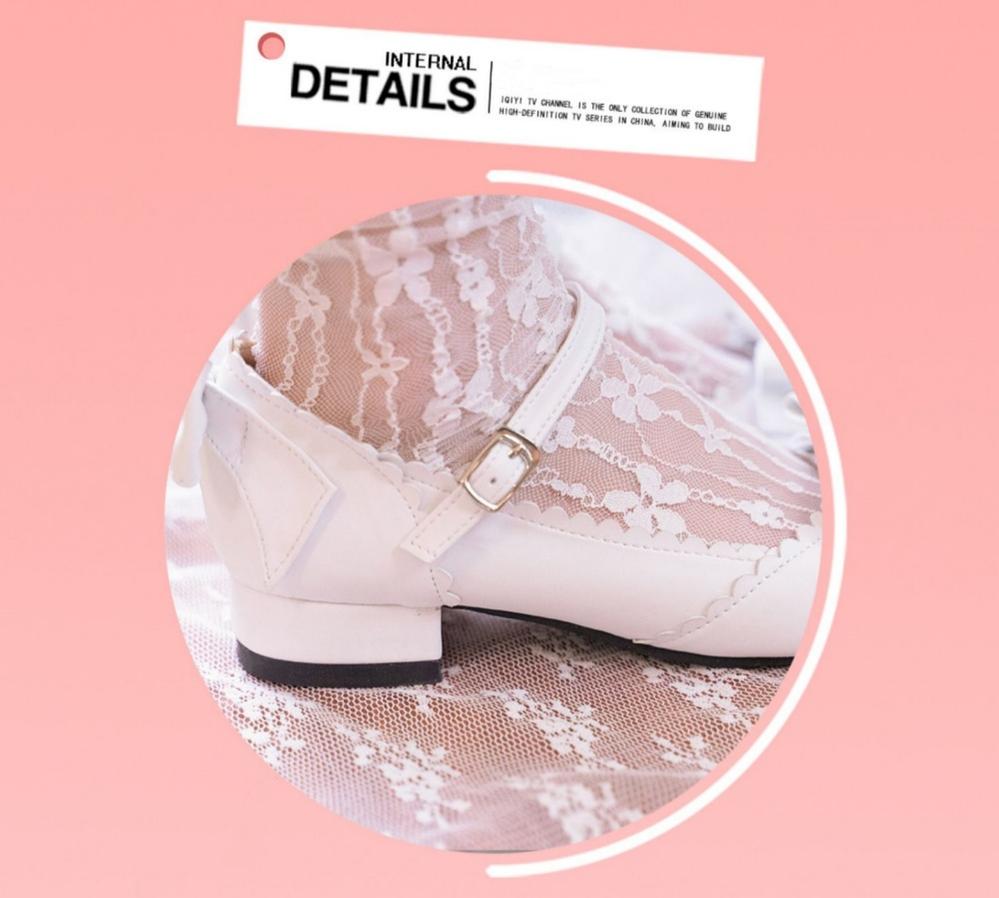 Sosic - Round Toe Lolita Shoes Sweet Bow - Design Size 33-41 Shoes