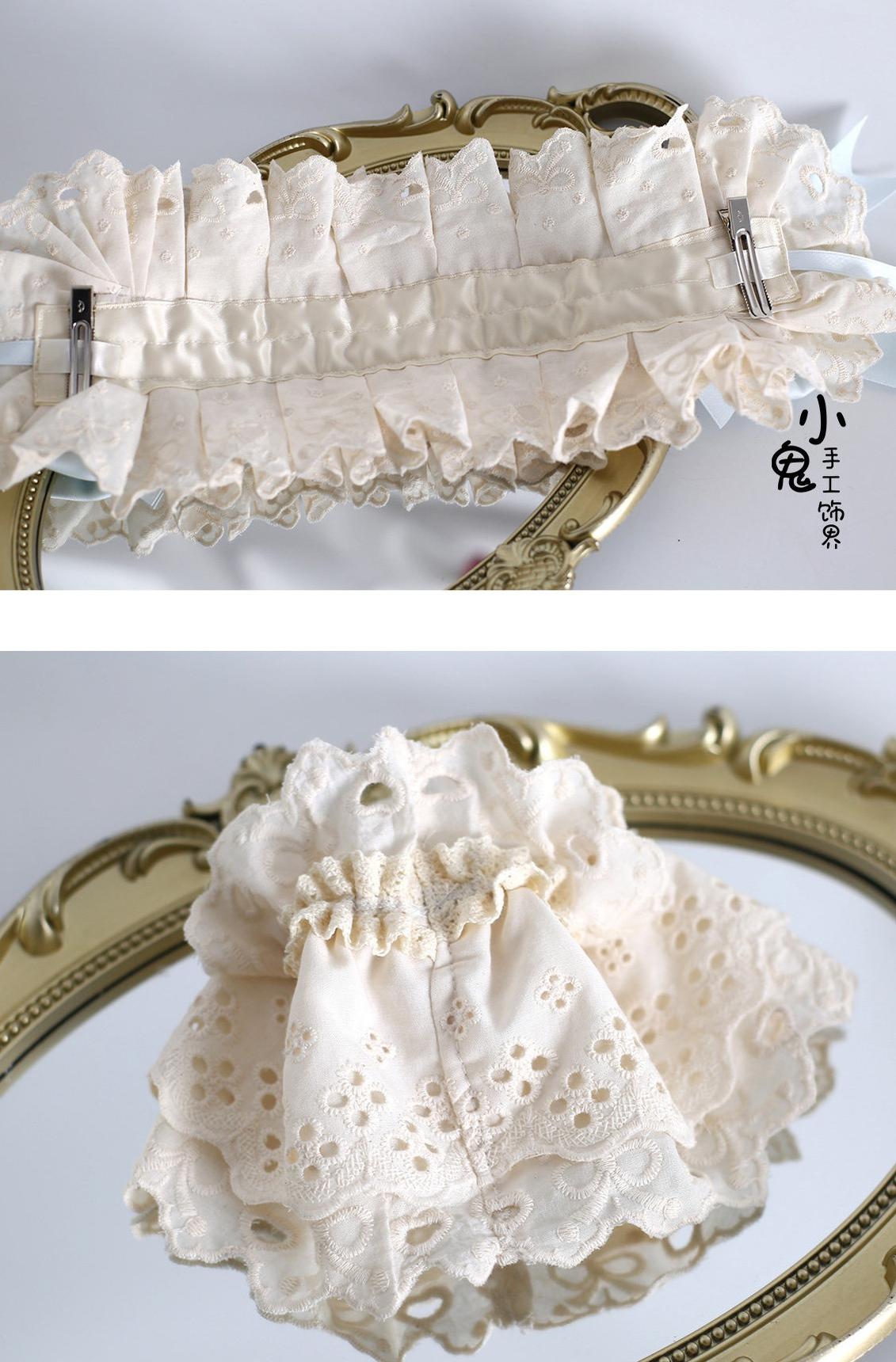 Xiaogui - Little Butterfly - Sweet Lolita Headdress Set, Lace & Bows
