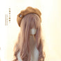 Wool Felt Bear (Camel) / M(56-58cm)