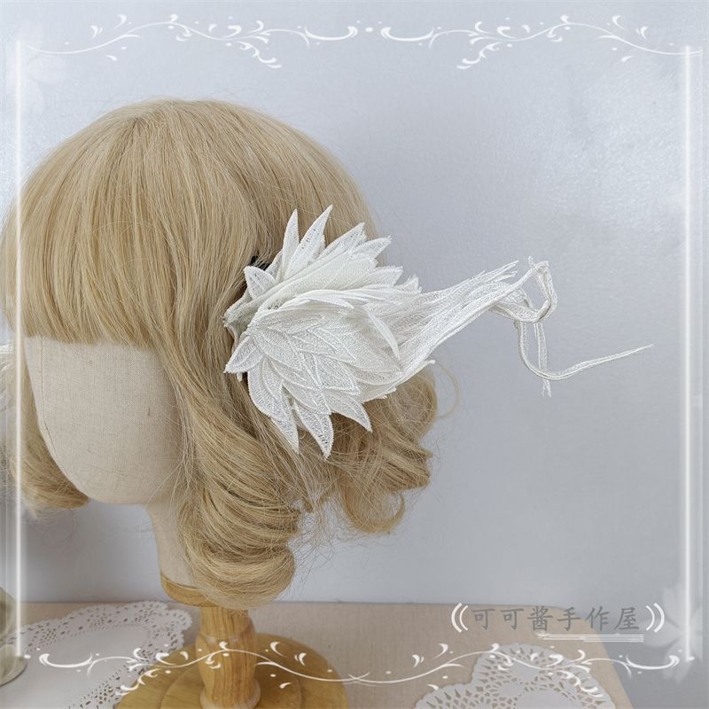 Styleable Angel Wings Side Clip Demon Wings Lolita Photo Shooting Catwalk Cosplay Hair Accessories Comic Exhibition