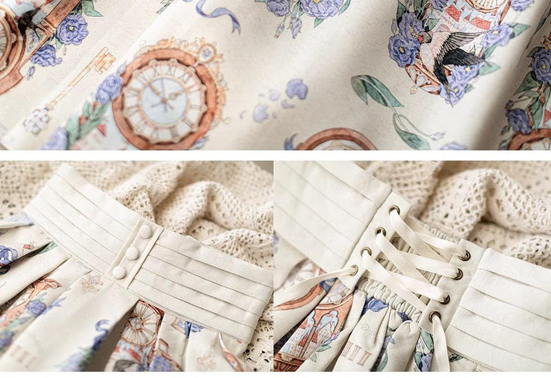 Forest Wardrobe - Eternal Echo - Sweet Lolita Skirt Classic Daily Lolita Blouse
