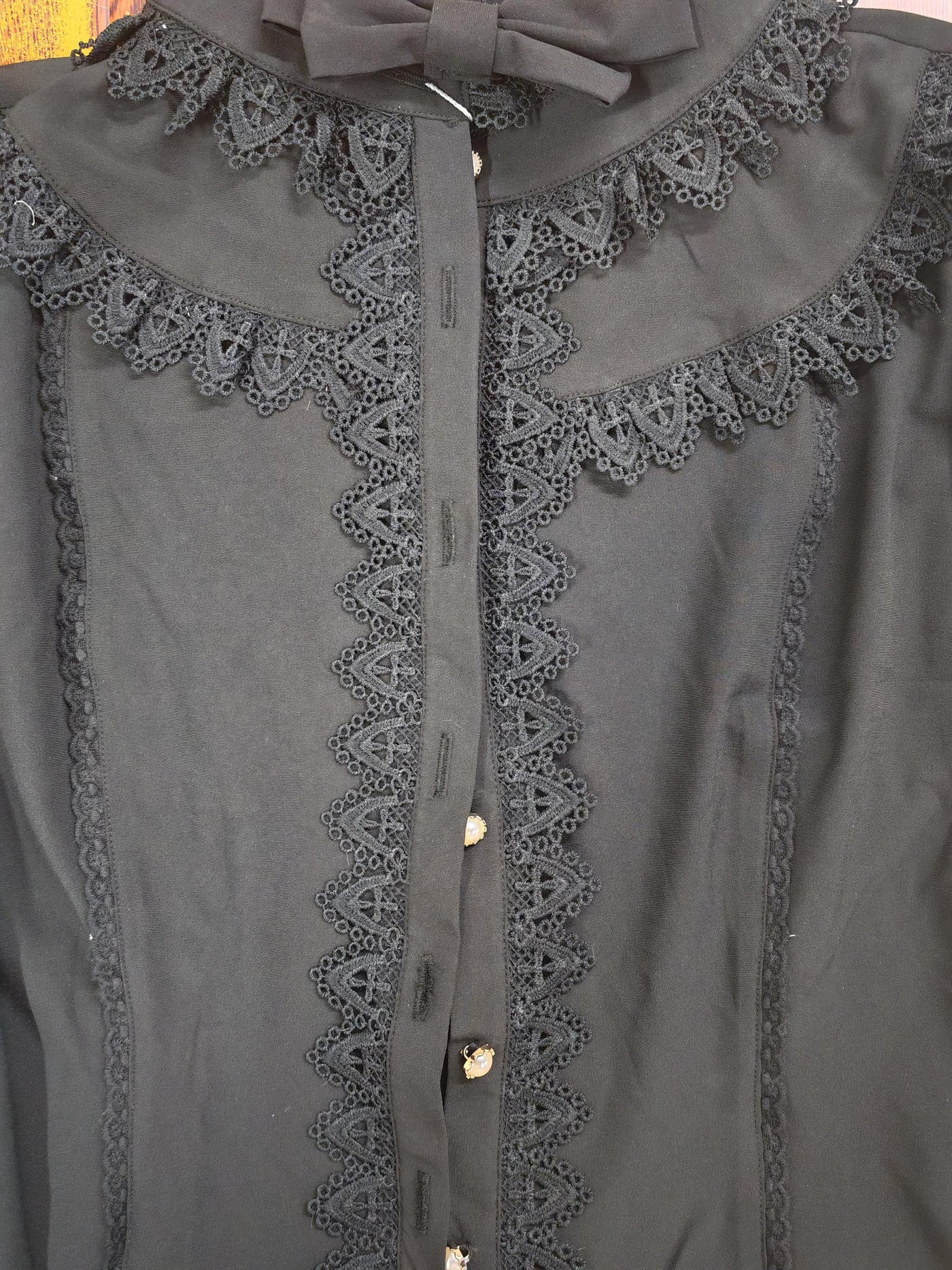 Yilia - Yilia Lolita - Stand Collar Classic Lolita Blouse