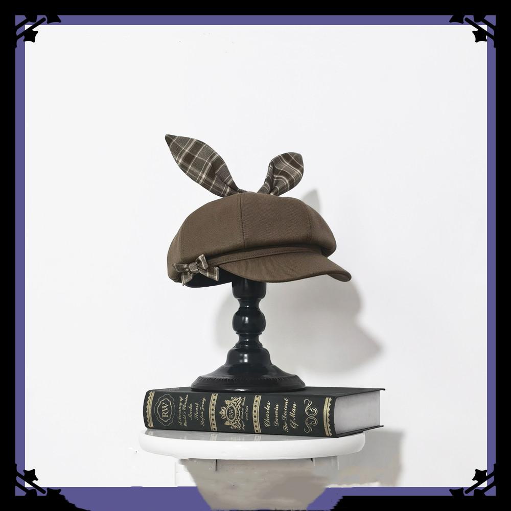 Princess Chronicles - Vintage Kawaii Bow Lolita Beret - Headwear