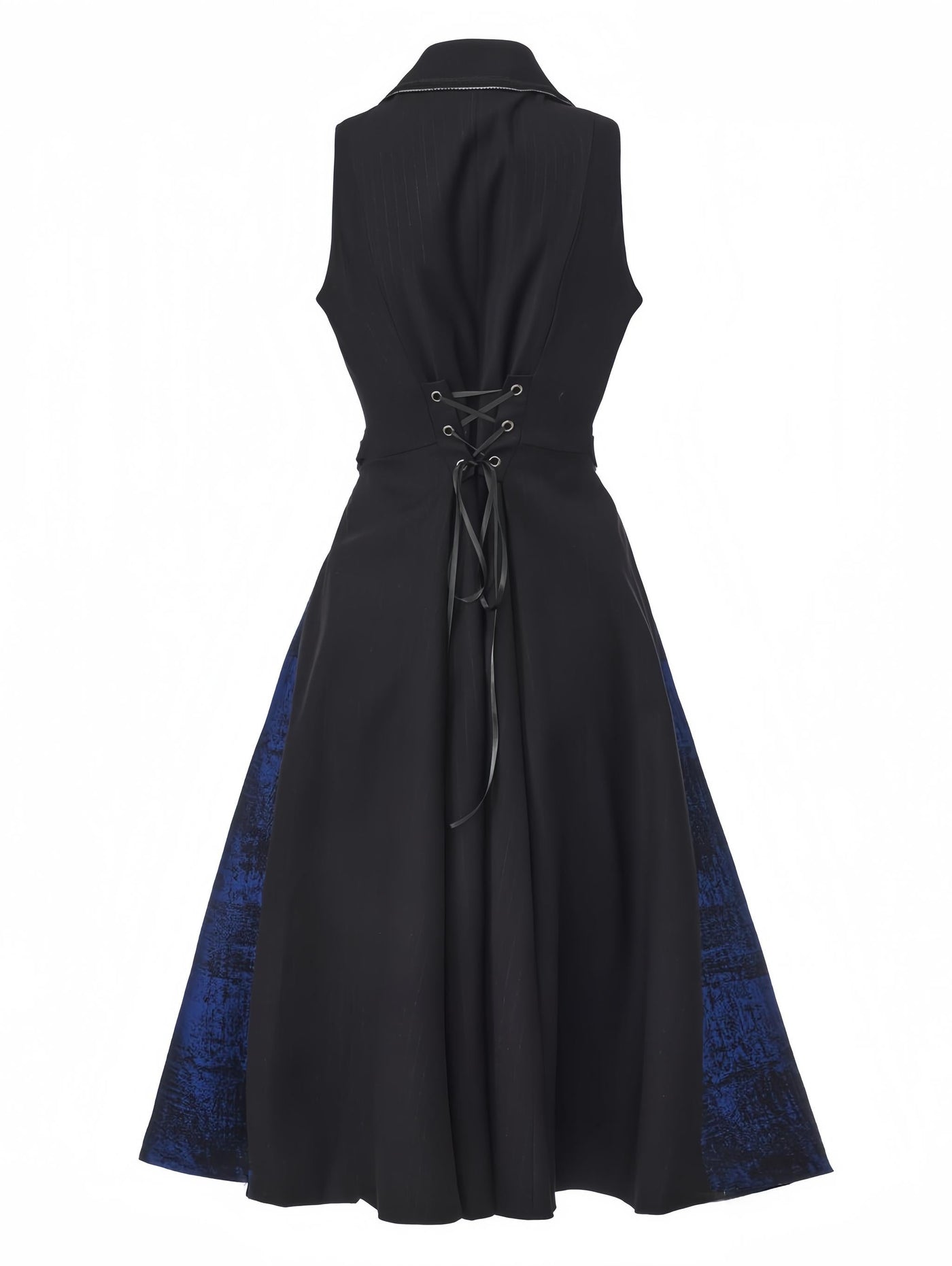 Immortal Thorn - Timeless Silence Mystery - Sleeveless Ouji Lolita Vest Coat, High-Low Hem