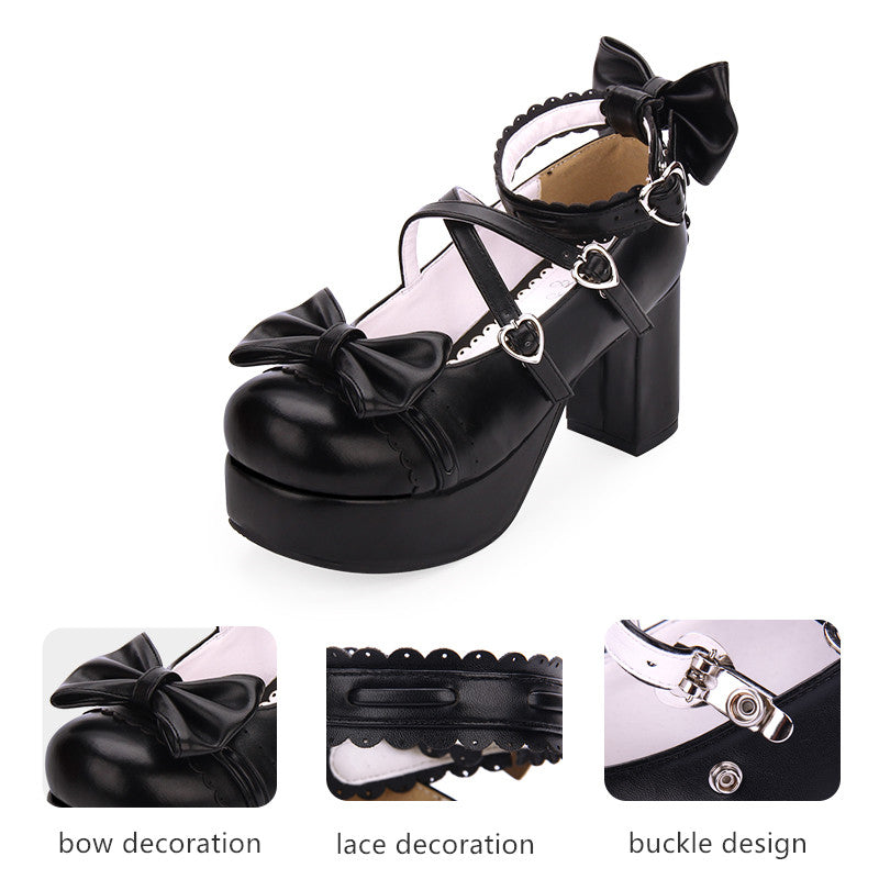 Angelic imprint - Sweet Lolita Heels Shoes Princess - Tea Party Low Cut Shoes Shoes