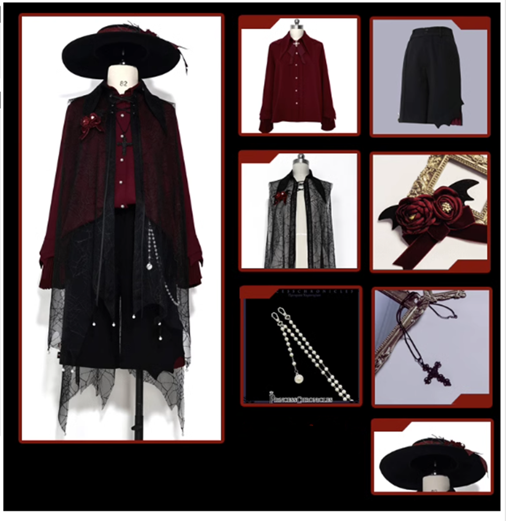 Princess Chronicles - Floating Phantom - Ouji Fashion Shirt, Long Sleeve
