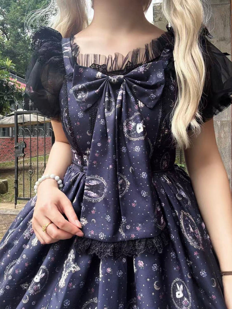 1st Anniversary - Strawberry Alice - Gothic Lolita JSK Dress - product image 6