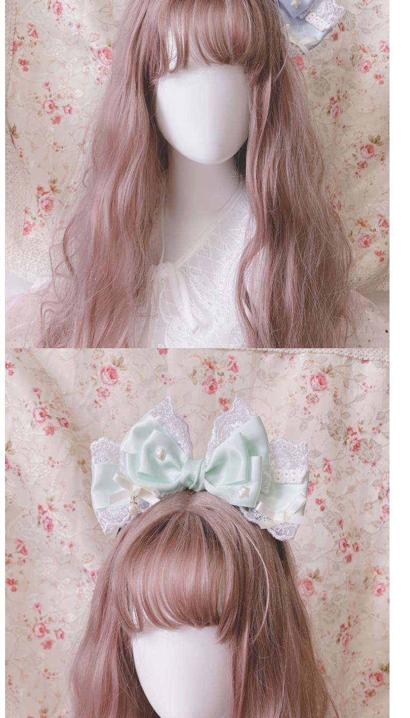 Cream Baby Original Sweet Spring Color Lolita Oversized Bow KC Bow Hair Clip Hair Accessory - Lolita Fetch