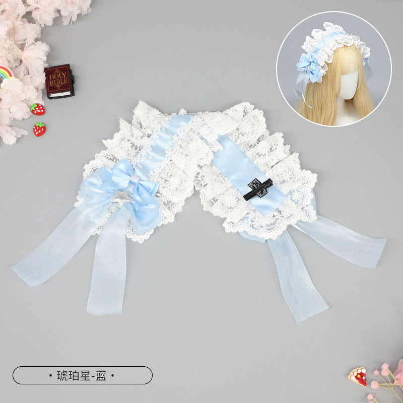 Sweet Lolita Lace Headband - Maid Anime Hair Clip/Hair Tie - Lolita Fetch