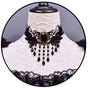 Gothic Lace Necklace Model 06