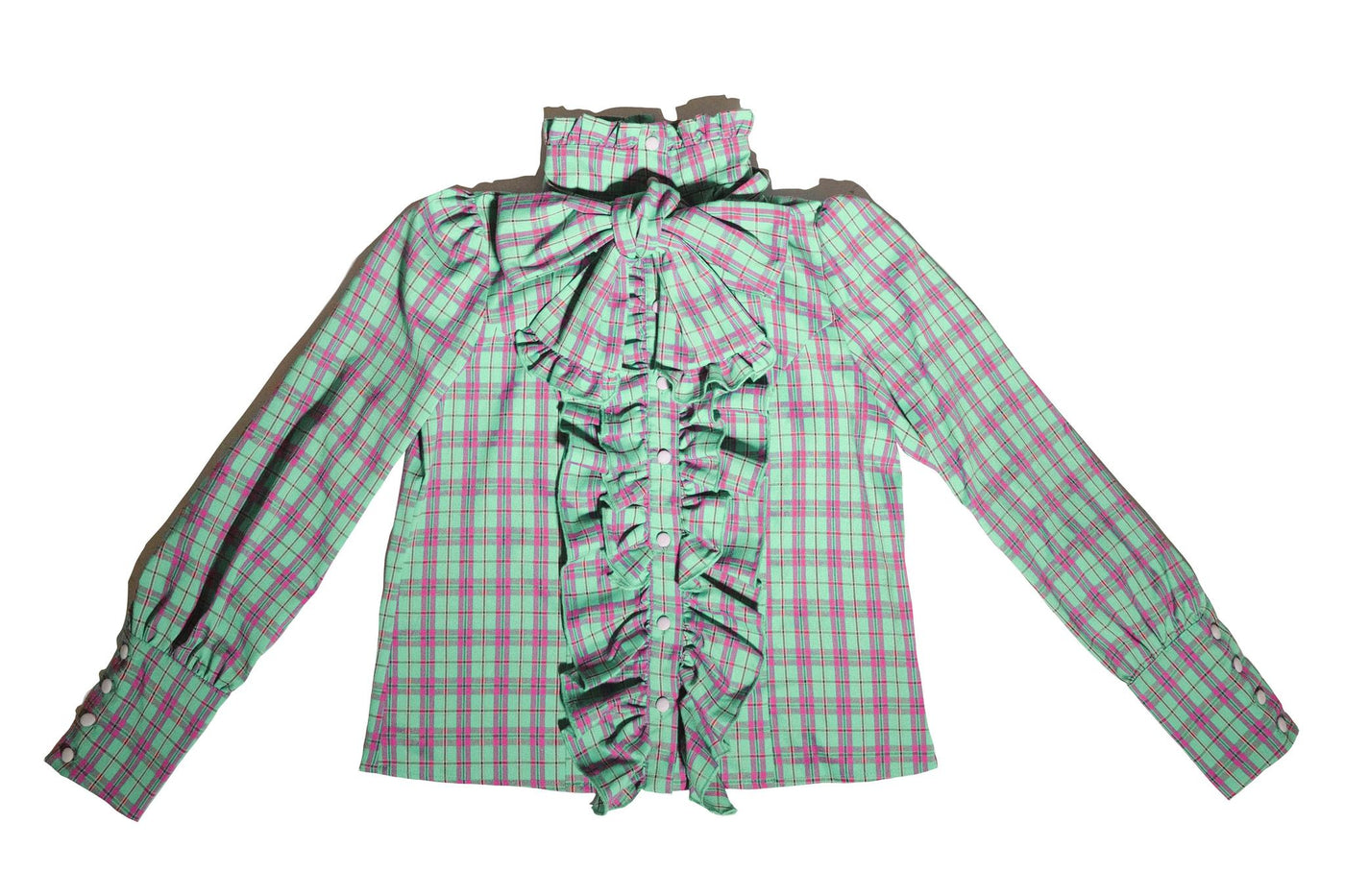 CATCOCOON - Humanoid Gift Box - Gothic Lolita Skirt Suit with Plaid Bow Blouse