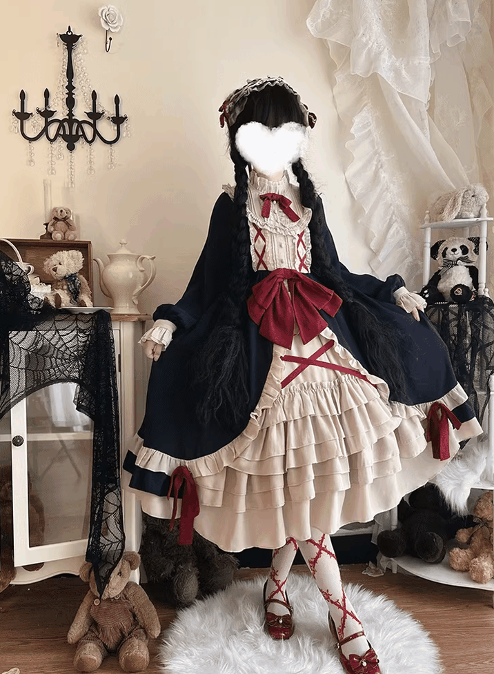 Niu Niu - Halloween Plus Size Lolita OP Dress - OP Dress