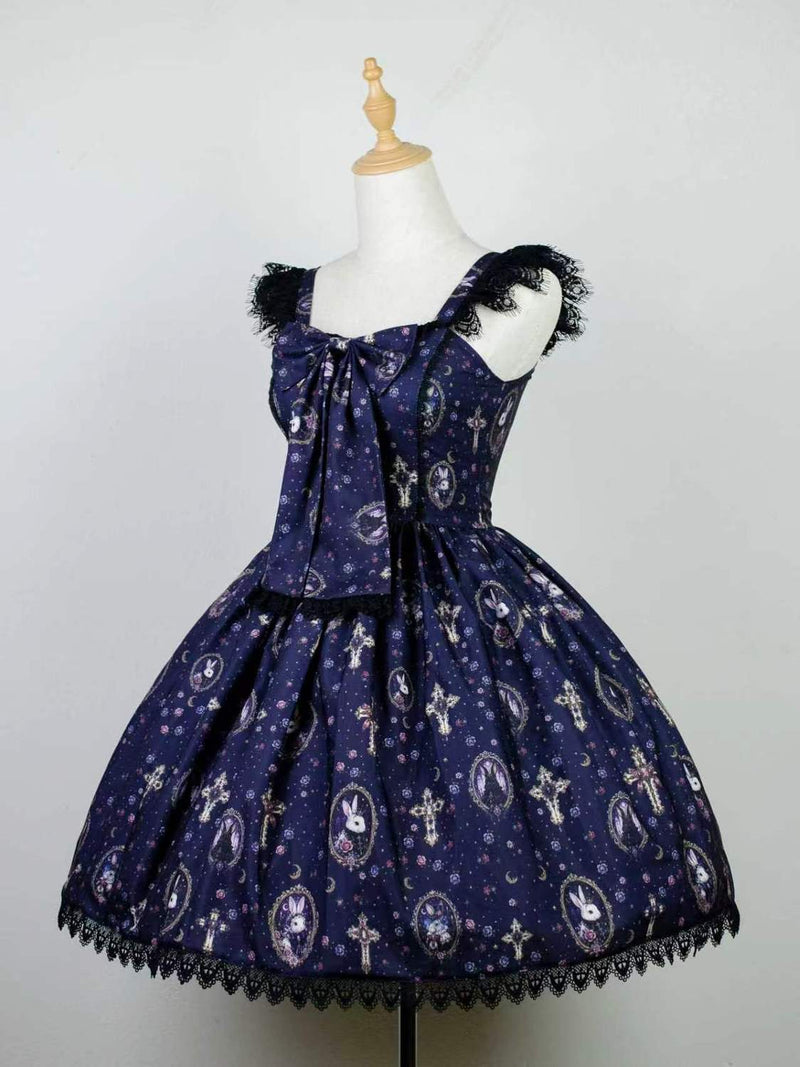 1st Anniversary - Strawberry Alice - Gothic Lolita JSK Dress - product image 2