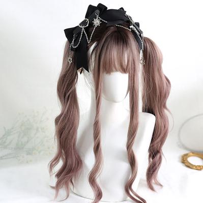 Xiaogui - Dark-themed Gothic Lolita Heart - Hair Clips Headwear