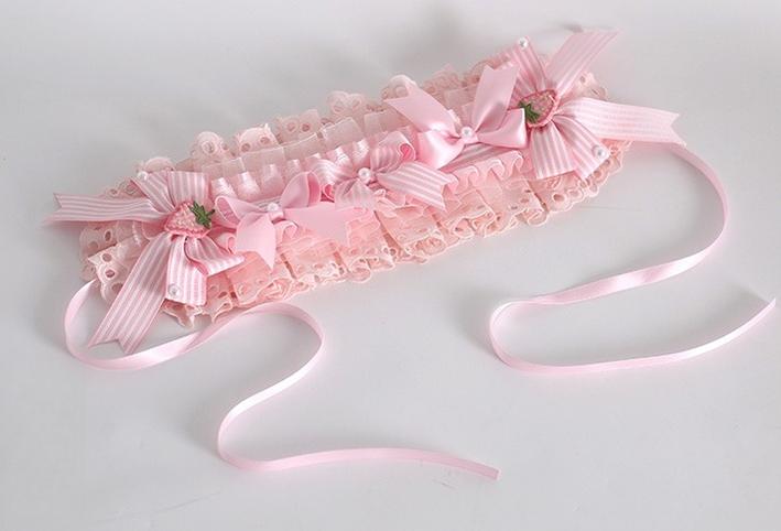 Xiaogui - Sweet Lolita Strawberry Head - Accessory Headwear