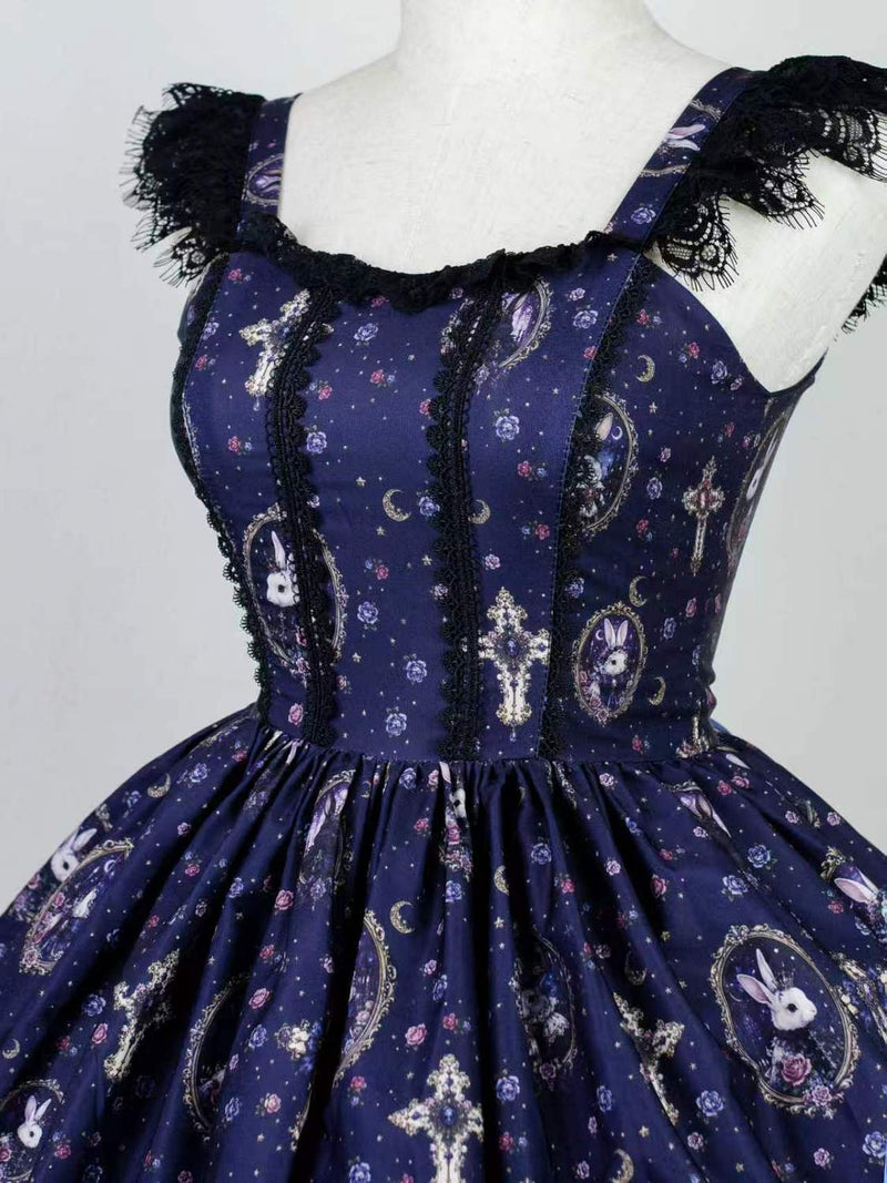 1st Anniversary - Strawberry Alice - Gothic Lolita JSK Dress - product image 4