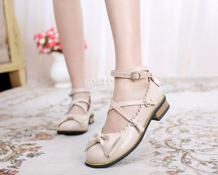 Sosic - Sweet Lolita Low Heel Shoes - Multicolors Shoes
