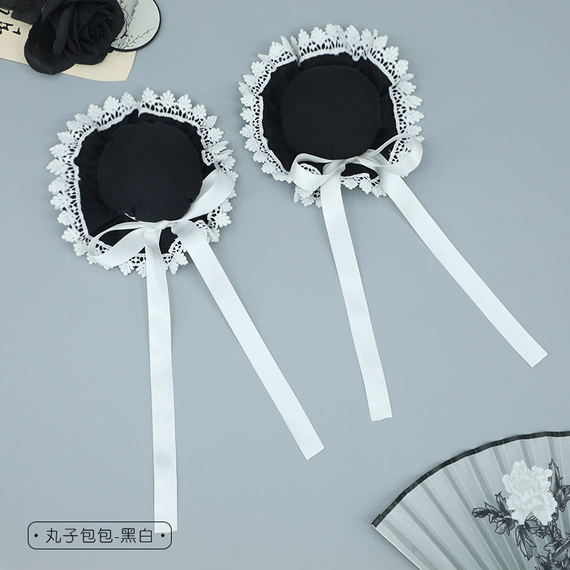 Chinese Style Hair Bun Hair Accessories Cosplay Chinese Style Bun Hair Clip Hair Ornament Chinese Style Accessories Girl Lolita Side Clip - Lolita Fetch
