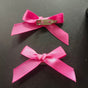 Magenta Mini Bow Brooch / 1-Piece Set
