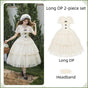 Long OP 2-piece set (long OP +hairband) / S
