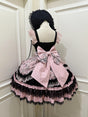 Black and Pink JSK + Back Trailing Bow + BNT / S