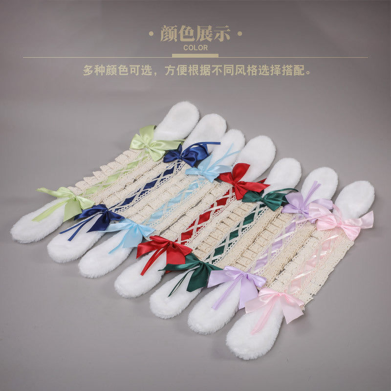 Handmade Classical Bow Lace Bunny Ears - Lolita Hair Clips/Bands Wedding Accessories - Lolita Fetch