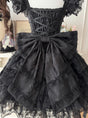 Black - Back Trailing Bow Only