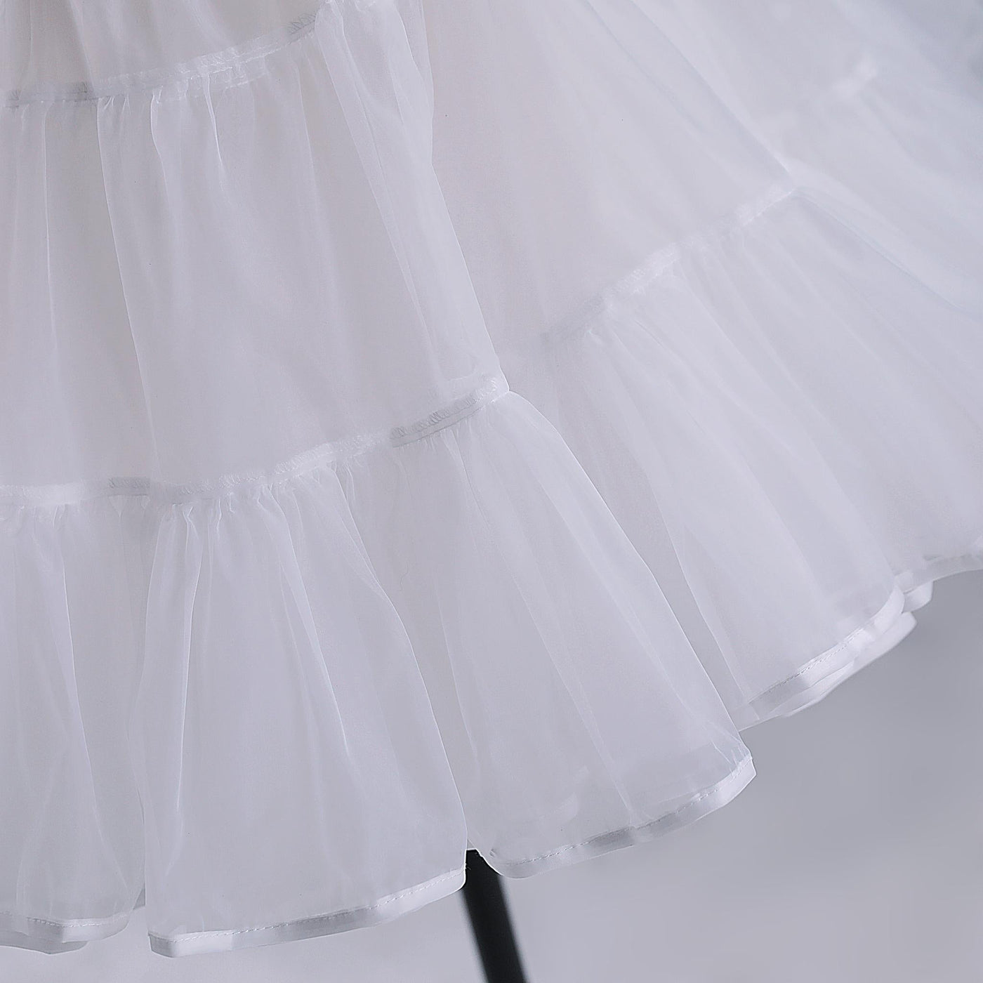 Noloria - Noloria 48 cm (18.9") Medium-High - Volume Petticoat, Petal Edge Petticoat
