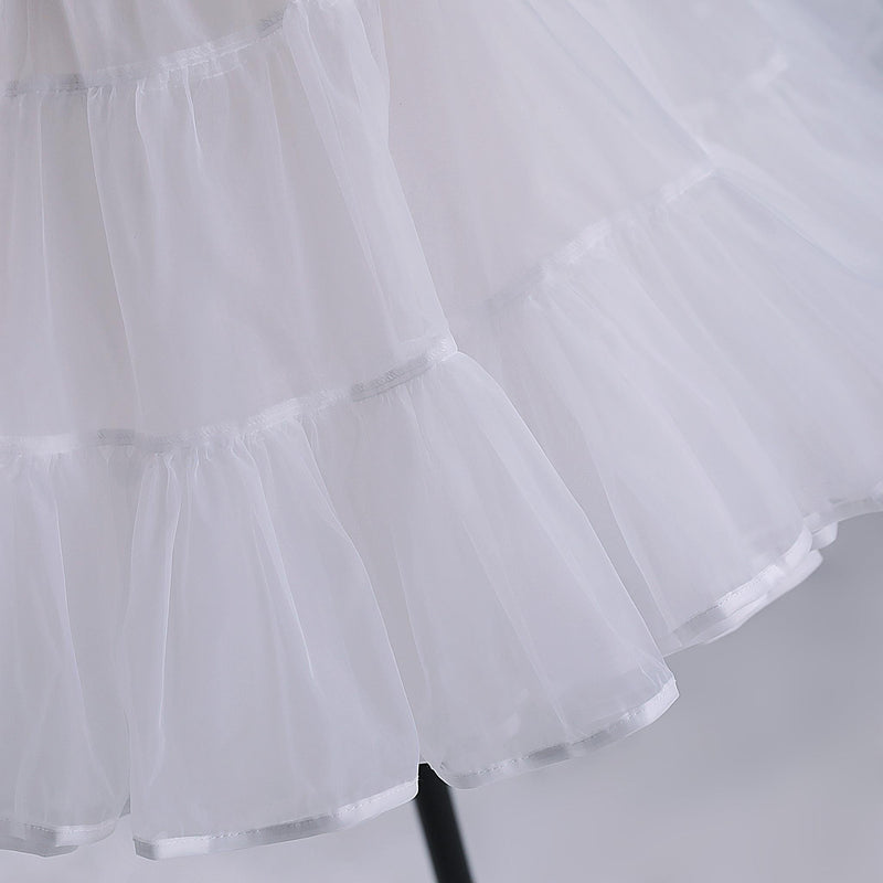 Noloria - Noloria 48 cm (18.9") Medium-High - Volume Petticoat, Petal Edge Petticoat