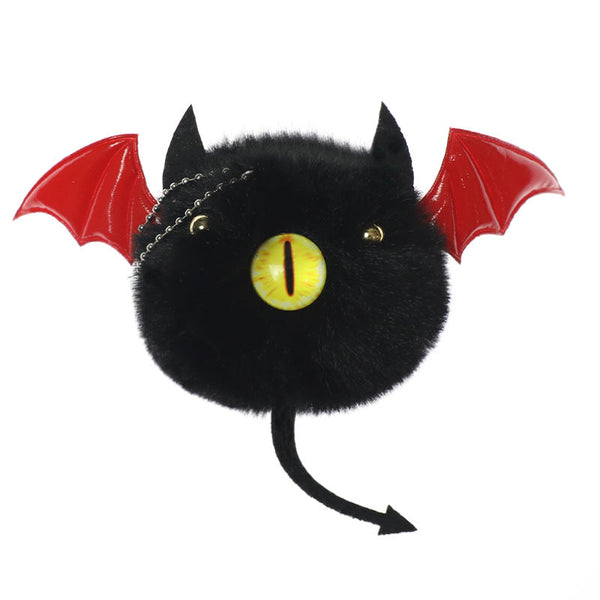 Handmade Plush Ghost - Small Keychain Pendant Backpack Demon Decoration Doll - Lolita Fetch