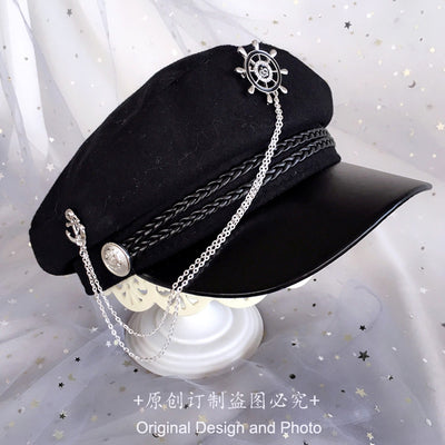 Army Lo Tassel Military Hat Gothic Style Military Hat Handmade Design