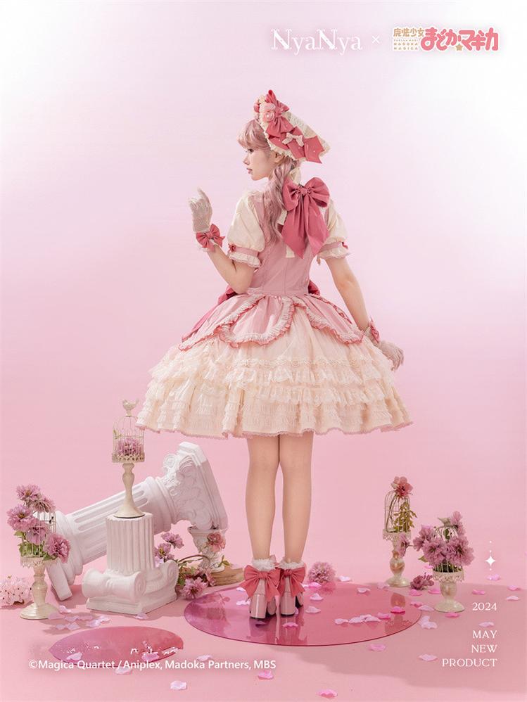 NyaNya - IP Collab Lolita Dress Madoka Kaname Homura Akemi Lolita OP dress