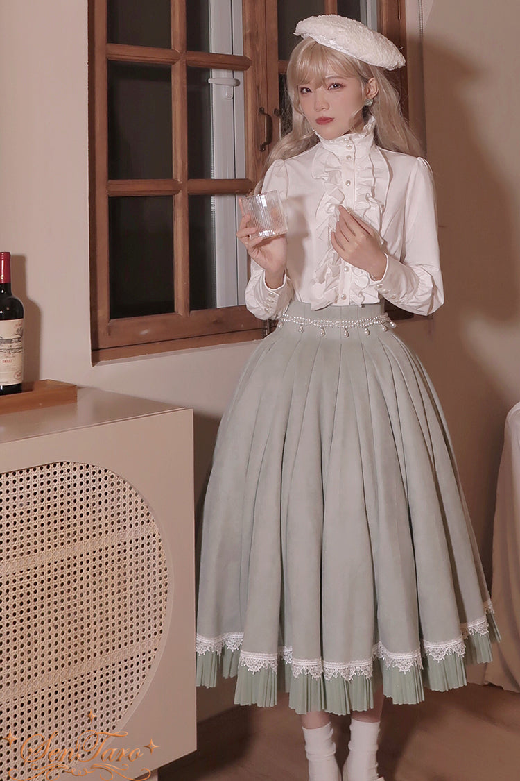 Sentaro - Canneles Elegant Classic High Waist - Lolita Skirt SK Skirt