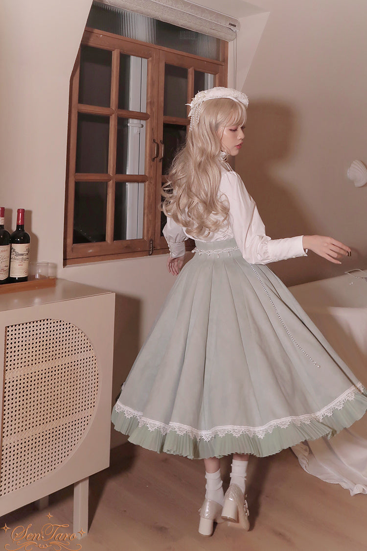 Sentaro - Canneles Elegant Classic High Waist - Lolita Skirt SK Skirt