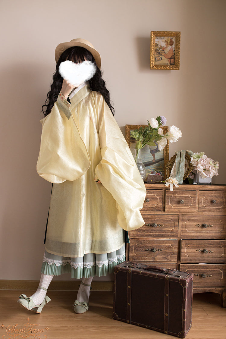 Sentaro - Canneles Elegant Classic High Waist - Lolita Skirt SK Skirt