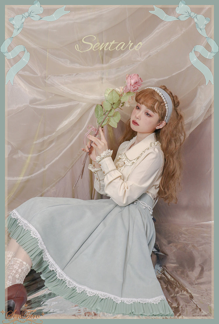 Sentaro - Canneles Elegant Classic High Waist - Lolita Skirt SK Skirt